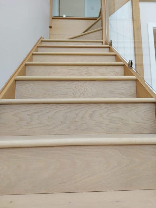 decka plank organic used for a staircase